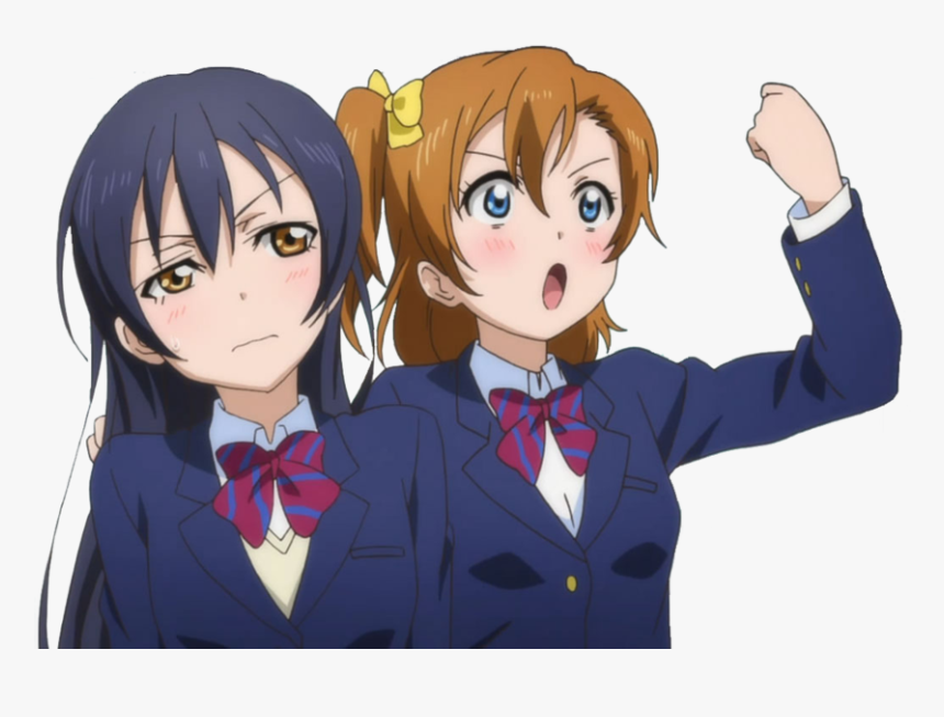 Umi And Honoka, HD Png Download, Free Download