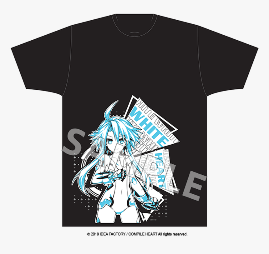 White Heart - Purple Heart Neptunia Shirt, HD Png Download, Free Download