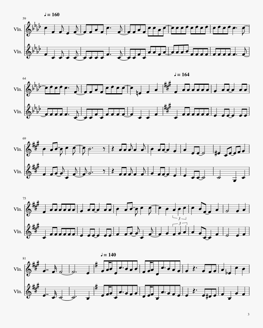 Bella Ciao Violin Sheets, HD Png Download, Free Download