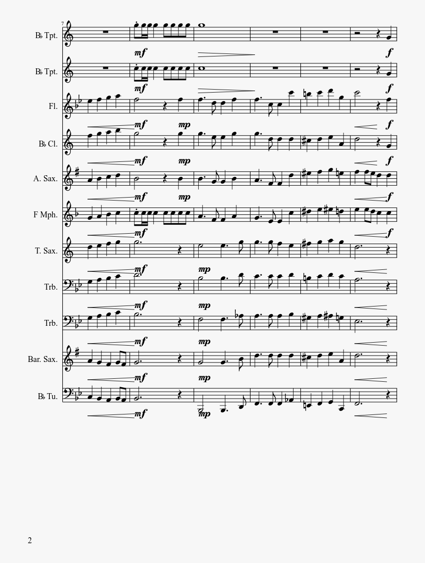 "merica, The Beautiful Sheet Music Composed By Arr - Saxophone, HD Png Download, Free Download