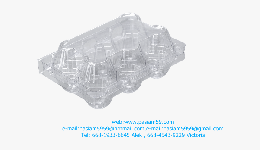 Clear Plastic Egg Cartons,egg Carton, 6 Eggs, Plastic - Architecture, HD Png Download, Free Download