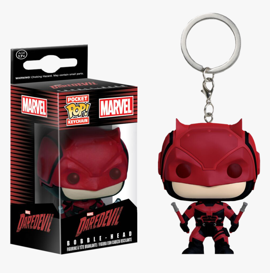 Dd6-159907 - Daredevil Funko Pop Keychain, HD Png Download, Free Download