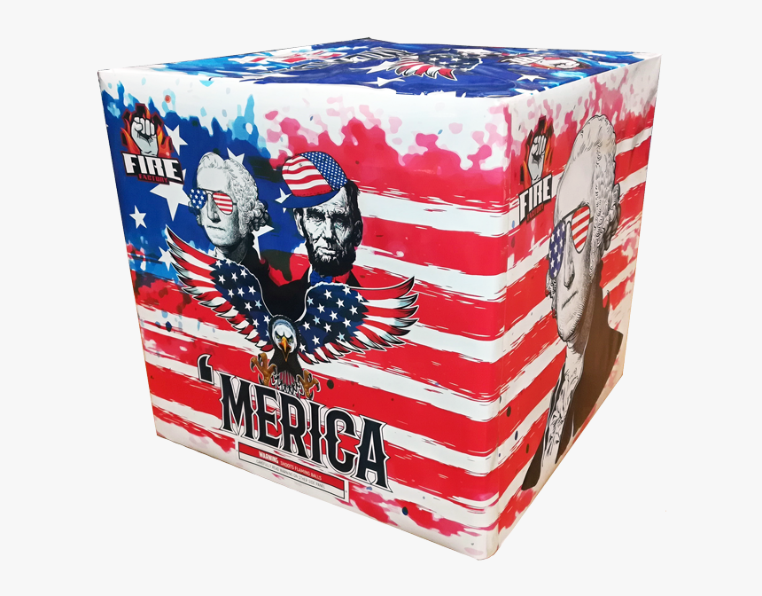 Image Of Merica 10 Shot - Box, HD Png Download, Free Download