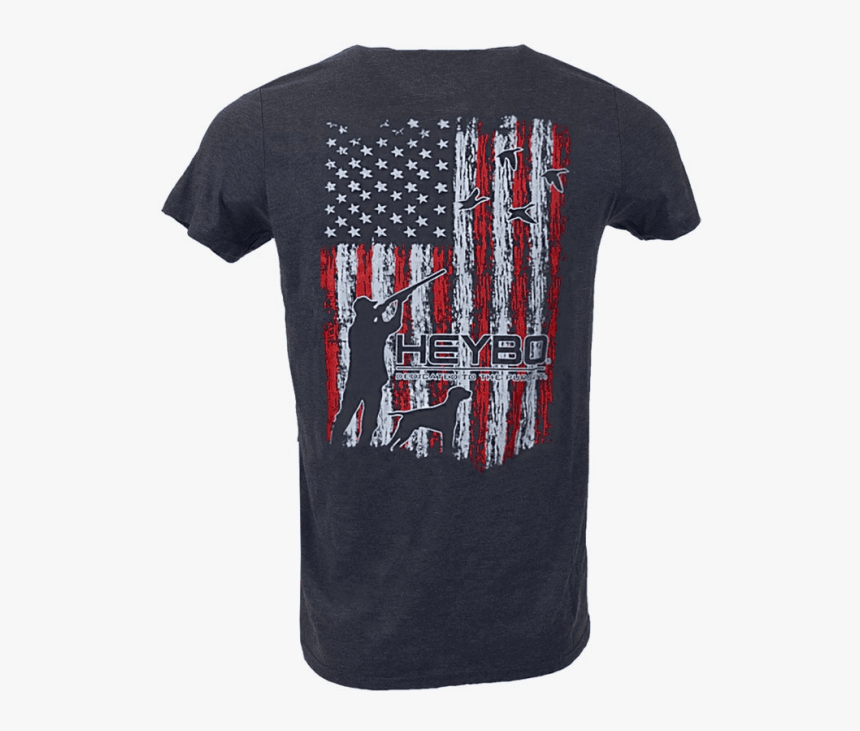 Heybo® Men"s S/s Dark Grey "merica Ducks T Shirt"
 - Heybo Shirts, HD Png Download, Free Download