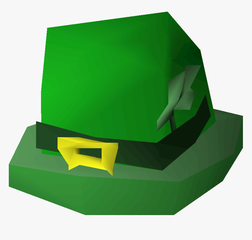 Transparent Irish Hat Clipart - Oldschool Runescape Leprechaun Hat, HD Png Download, Free Download