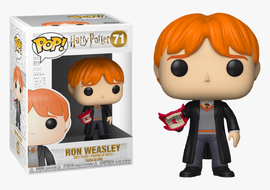 Ron Weasley With Howler Pop Vinyl Figure - Funko Pop Harry Potter Ron Weasley, HD Png Download, Free Download