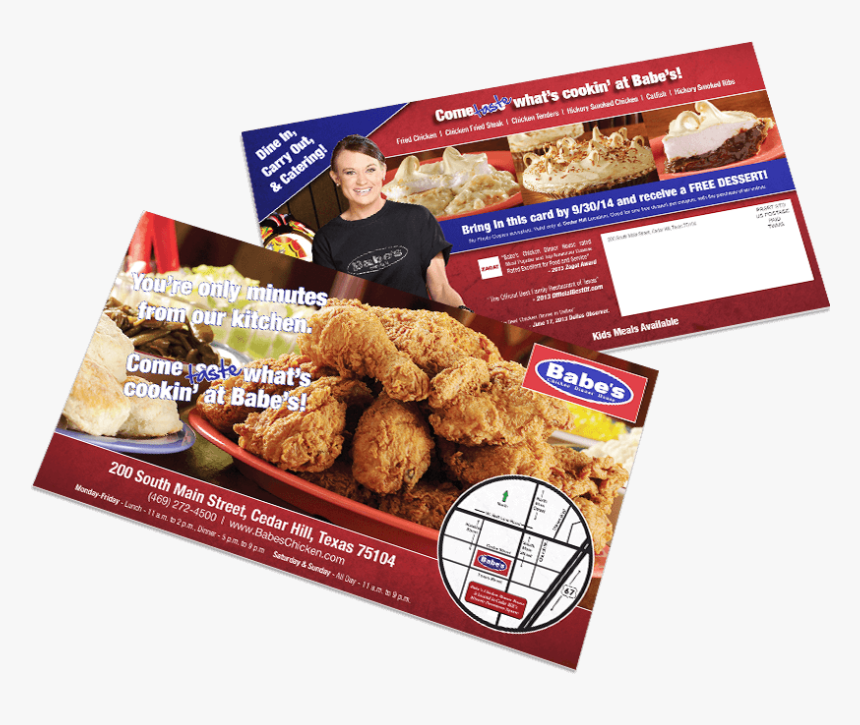 Babes Chicken - Postcard - Menchi-katsu, HD Png Download, Free Download