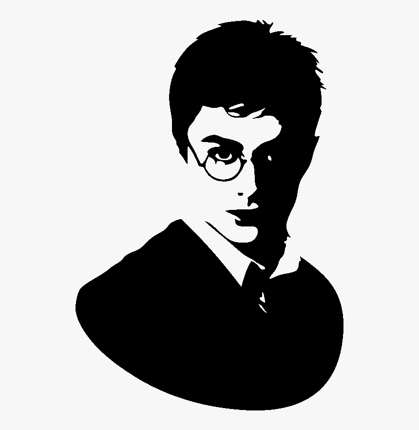 Professor Severus Snape Hermione Granger Harry Potter - Harry Potter Face Stencil, HD Png Download, Free Download