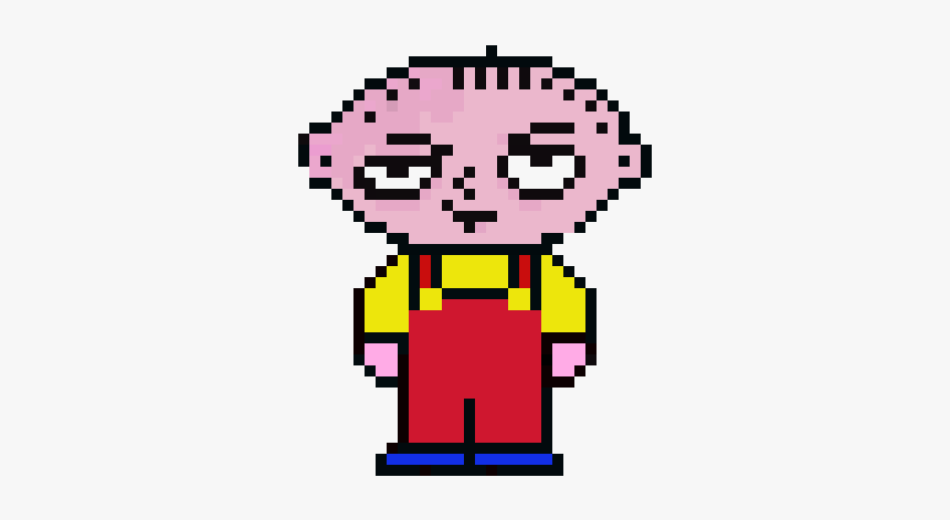 Stewie Griffin Pixel Art, HD Png Download, Free Download