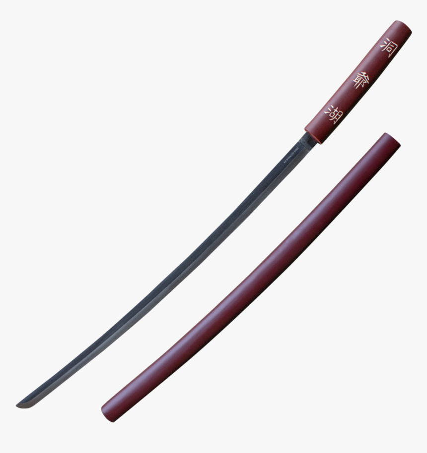 Japanese Shirasaya Katana Sword With Wood Scabbard - Elven Spear, HD Png Download, Free Download