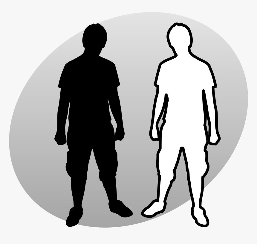 White People Png - Black N White People, Transparent Png, Free Download