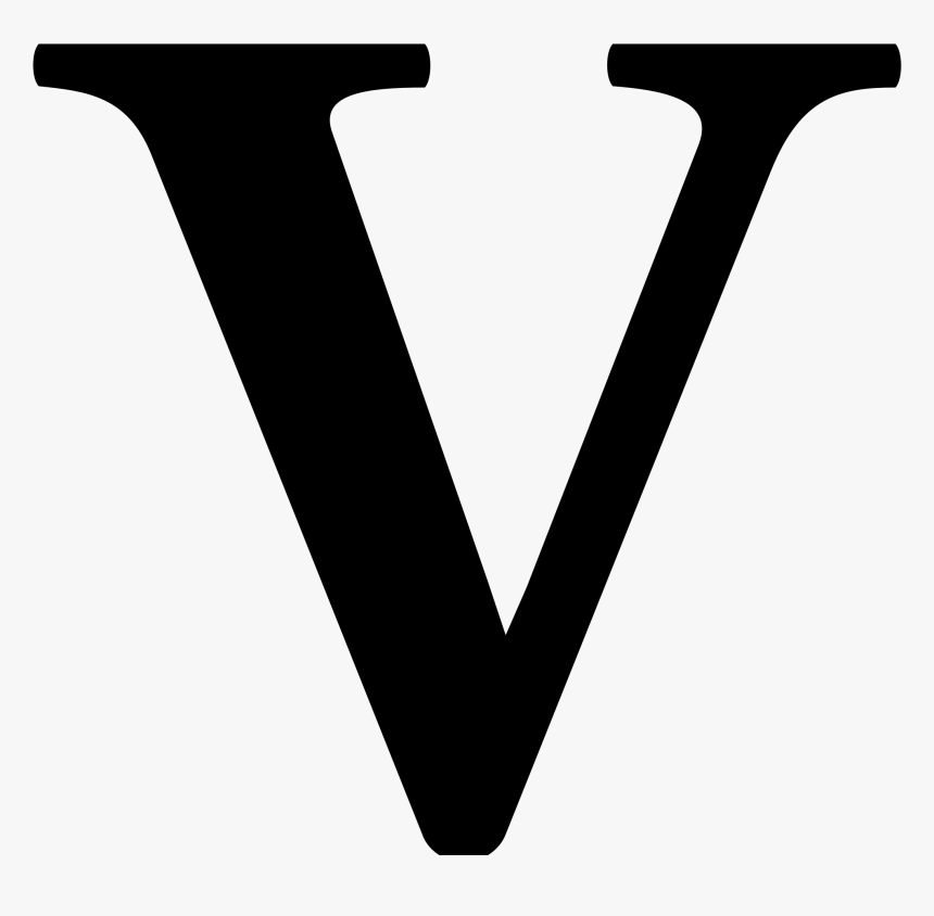 Transparent Letter V Transparent Background Letter - Wrought Iron Letter V, HD Png Download, Free Download