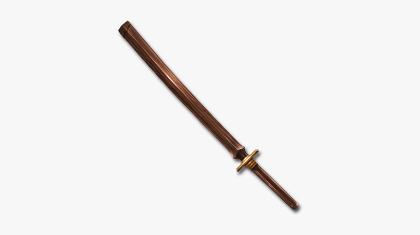 Wood Sword - Fantasy Granblue Sword Wood, HD Png Download, Free Download