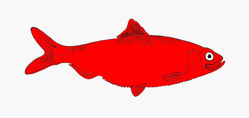 Redherring - Fish Clip Art Red, HD Png Download, Free Download