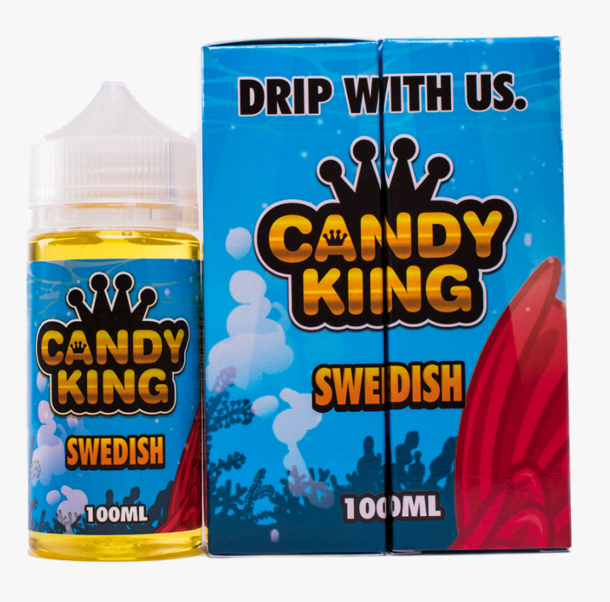 100ml Swedish By Candy King - Swedish Candy King 35% Nic, HD Png Download, Free Download