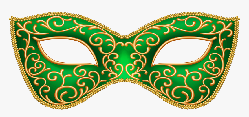 Carnival Transparent Image Gallery - Green Masquerade Mask Png, Png Download, Free Download