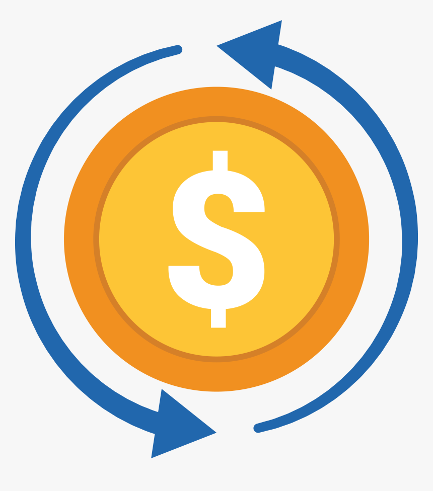 Money Bag Logo Saving Finance - Transparent Bank Icon, HD Png Download, Free Download