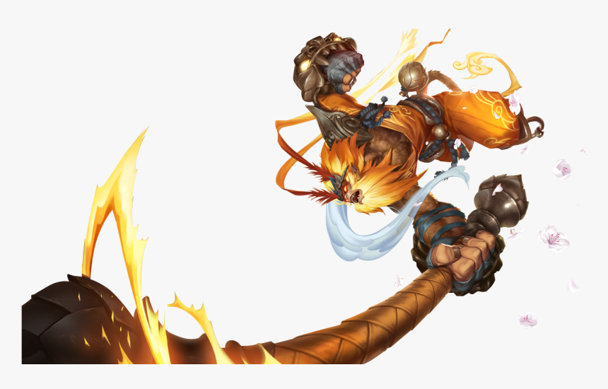 Transparent Wukong Png - Lol Wukong Skin, Png Download, Free Download