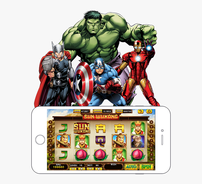 Wukong Png , Png Download - Hulk Captain America Iron Man Thor, Transparent Png, Free Download