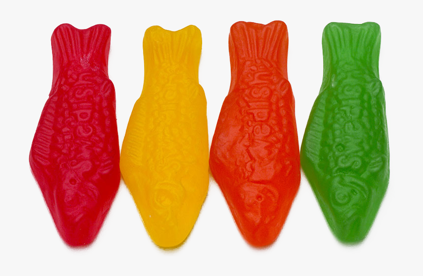 Green Swedish Fish Transparent, HD Png Download, Free Download