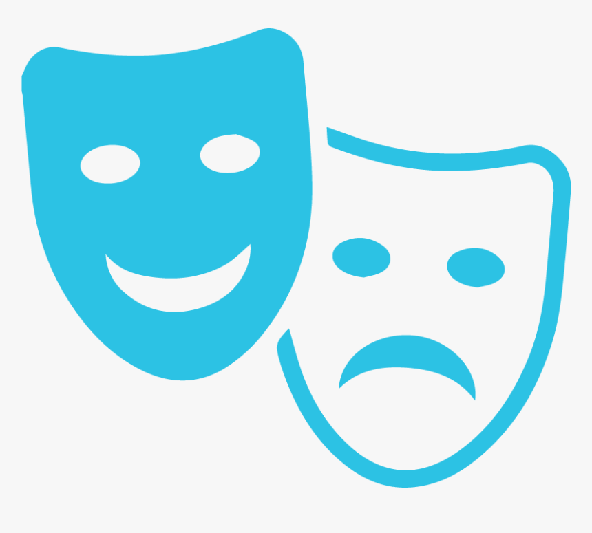 Acting Masks Clipart , Png Download - Acting Clipart, Transparent Png, Free Download