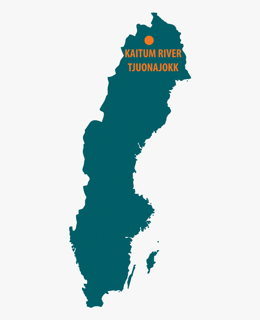 Suede - Modern Map Of Sweden, HD Png Download, Free Download