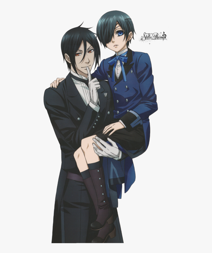 Ciel Phantomhive Sebastian Michaelis Png - Sebastian And Ciel Png, Transparent Png, Free Download