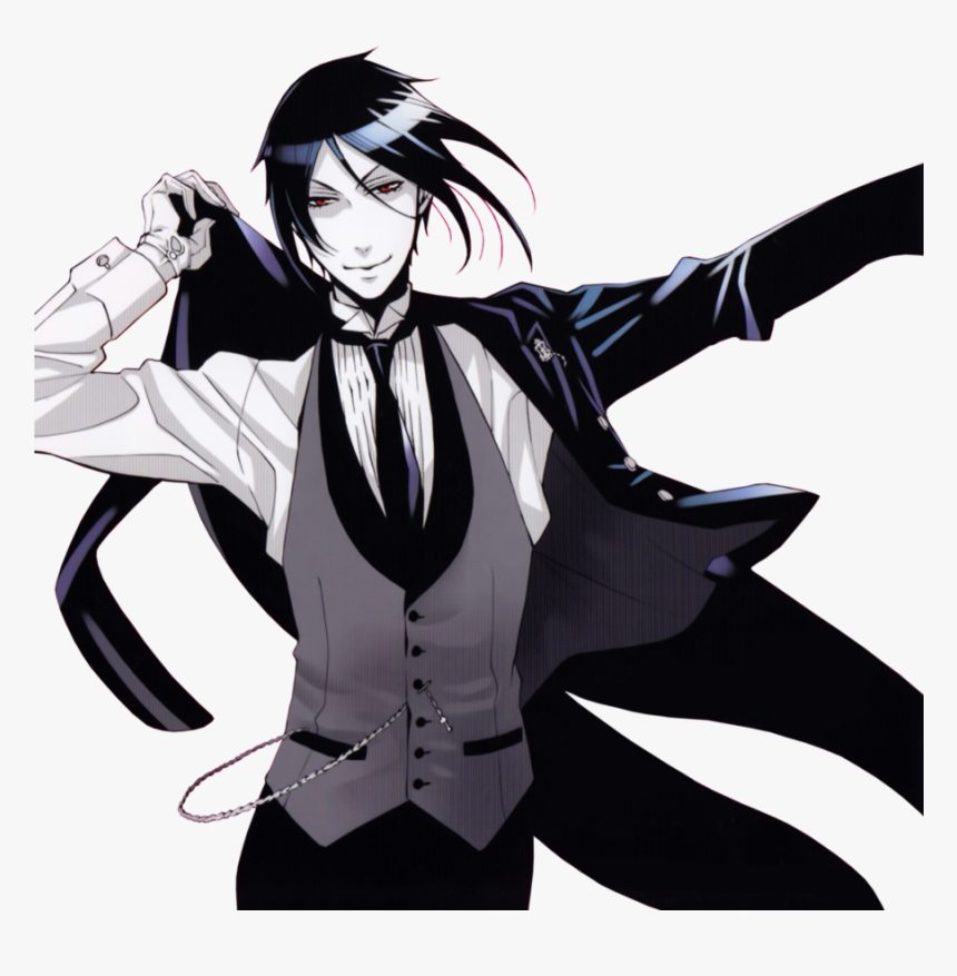 Sebastian Michaelis Yana Toboso , Png Download - Sebastian Black Butler Png, Transparent Png, Free Download