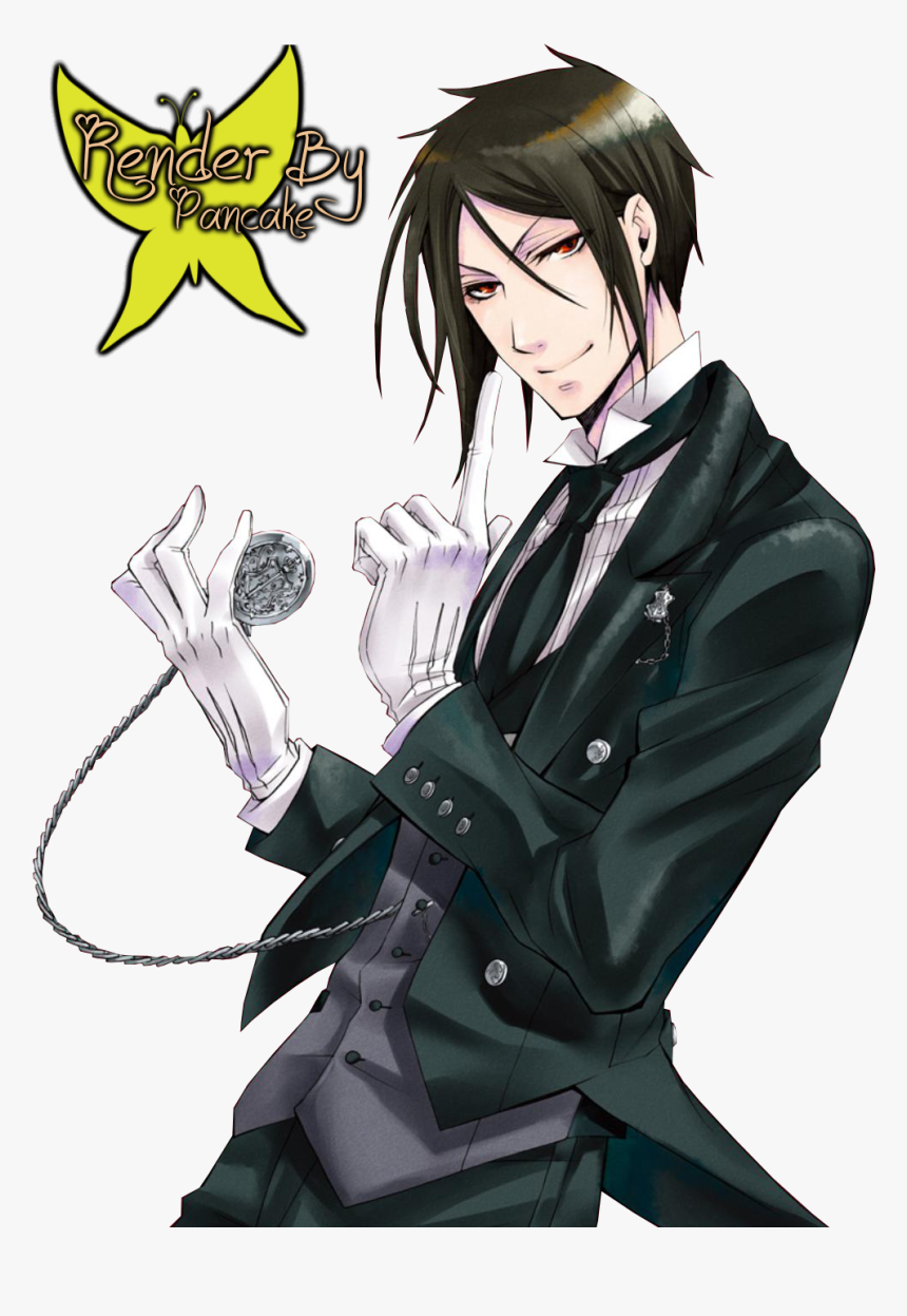 Sebastian Michaelis , Png Download - Anime Black Butler Pocket Watch, Transparent Png, Free Download