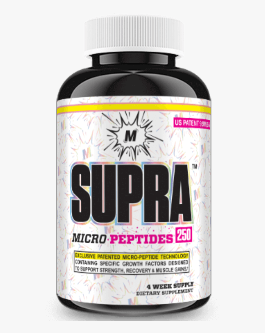 Supra Micro Peptides By Myoblox - Strawberry, HD Png Download, Free Download