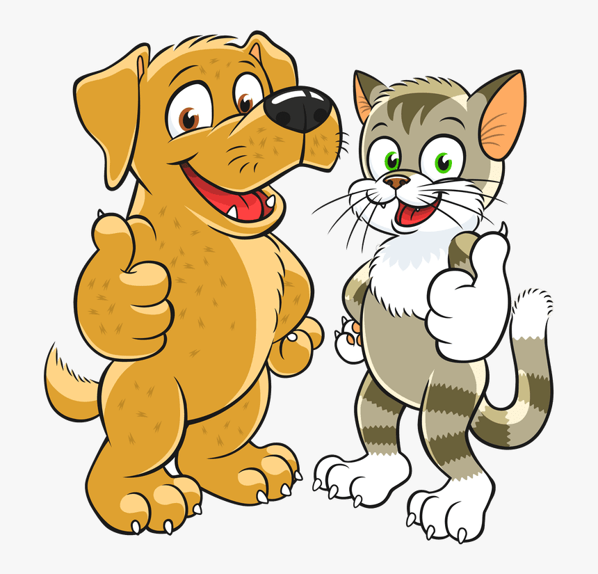 Pet Sitting Clipart - Thumbs Up Animal Clipart, HD Png Download, Free Download