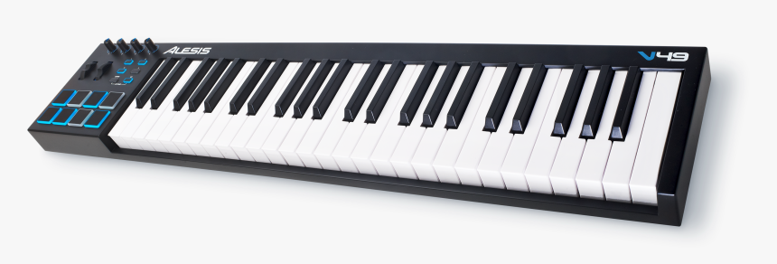 V49 49 Note Midi Controller - Alesis 49 Key, HD Png Download, Free Download