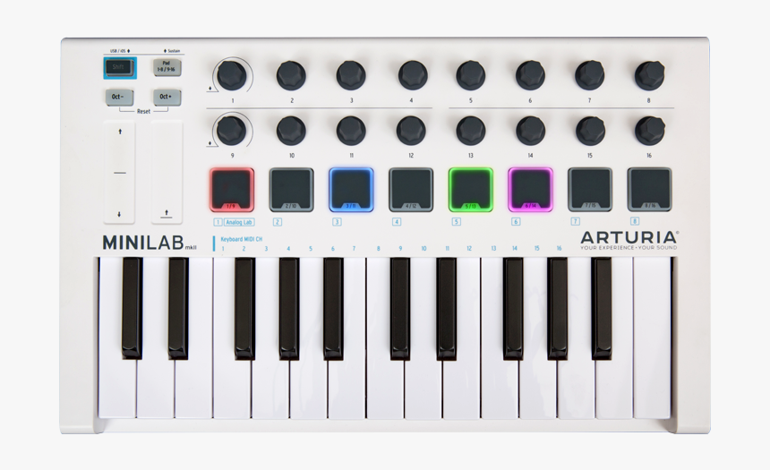 Arturia Minilab Mk2 White "
 Title="arturia Minilab - Arturia Minilab Mkii, HD Png Download, Free Download