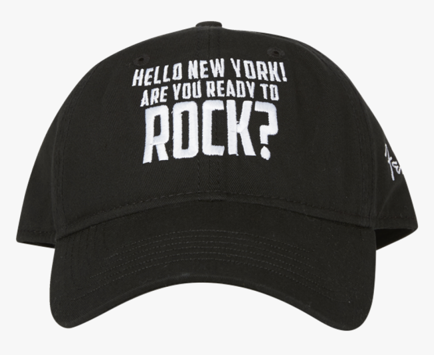 Genuine Fender "hello New York Are You Ready To Rock - Baseball Cap, HD Png Download, Free Download