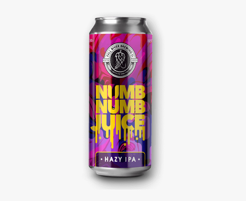 Fall River Numb Numb Juice Hazy Ipa - Fall River Numb Numb Juice, HD Png Download, Free Download