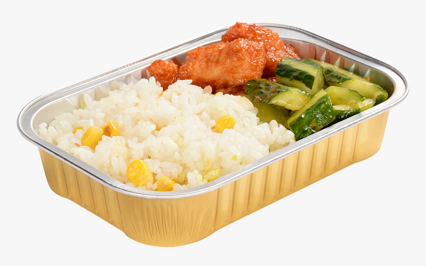 Airline Disposable Food Grade Aluminium Foil Container - Aluminum Container Food Png, Transparent Png, Free Download