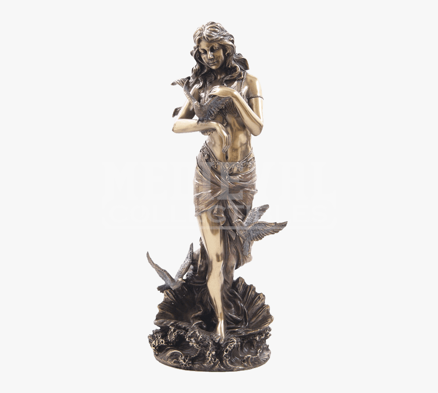 Mythology Statues Figurines And - Goddess Of Love Statue, HD Png Download, Free Download