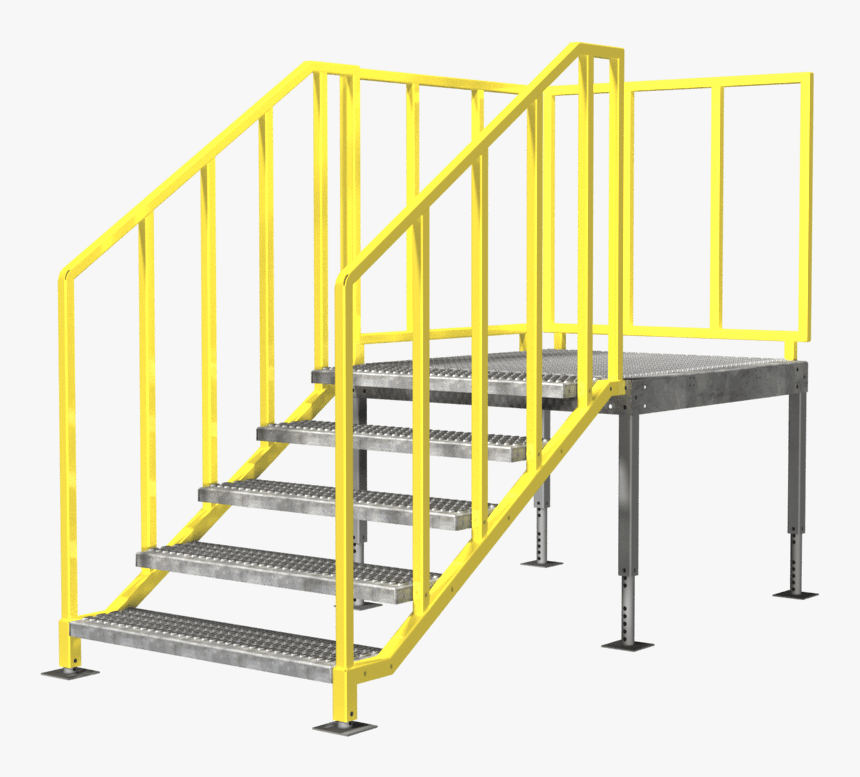 Portable Stairs Osha Compliant Erectastep - Stairs, HD Png Download, Free Download