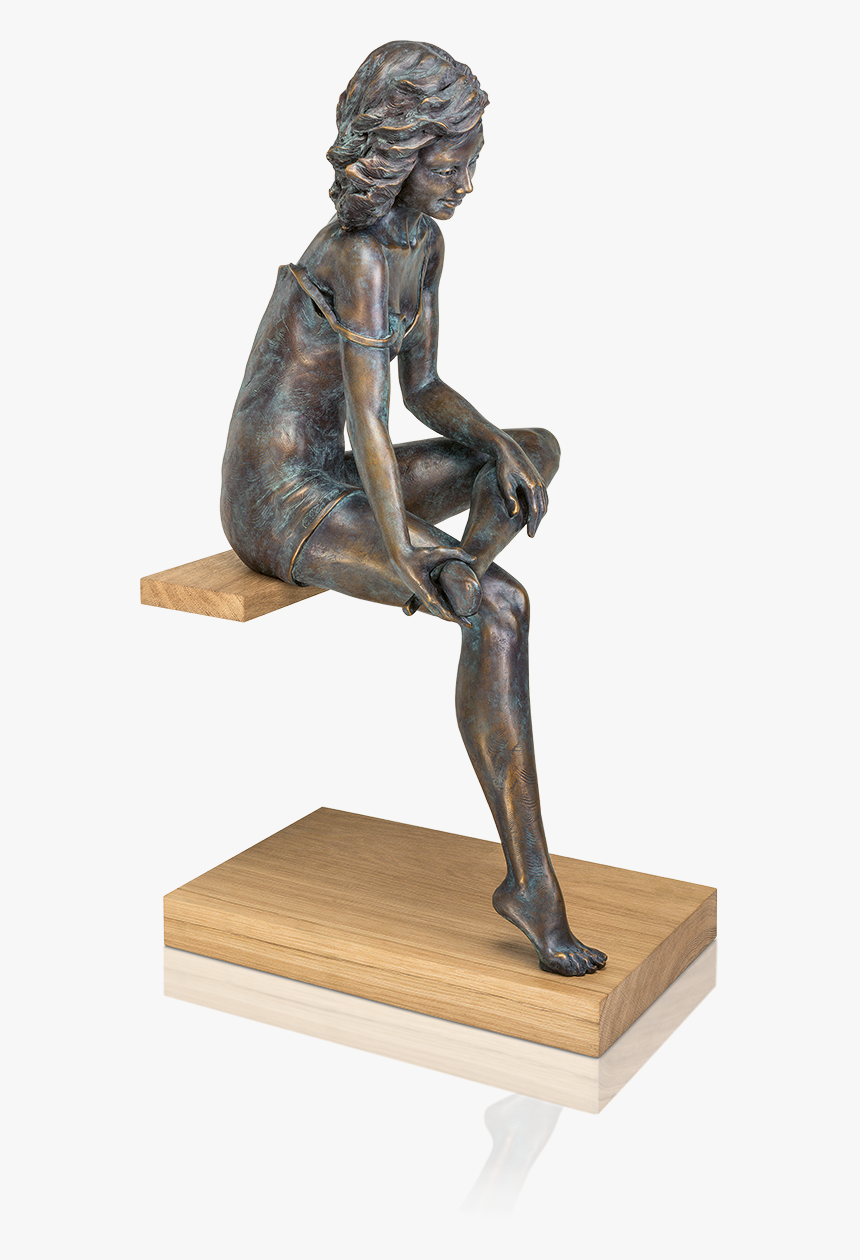Bronzeskulptur La Scarpa Frau - Damiano Taurino, HD Png Download, Free Download
