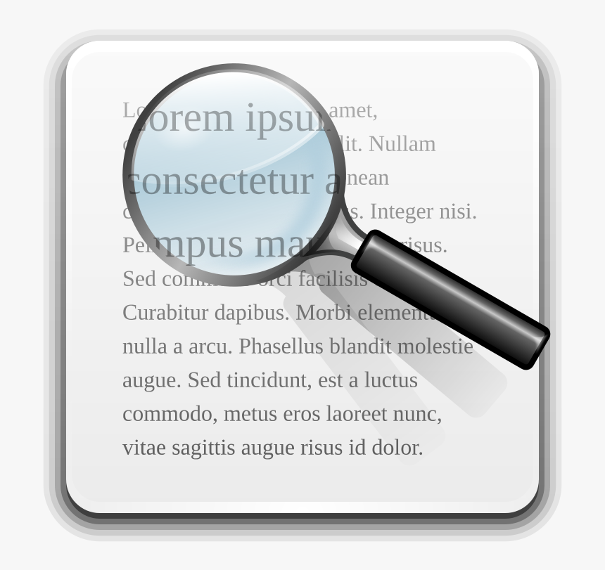 Magnifying Glass, HD Png Download, Free Download