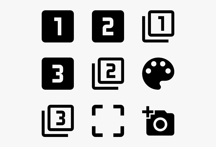 3 Number Font Png, Transparent Png, Free Download