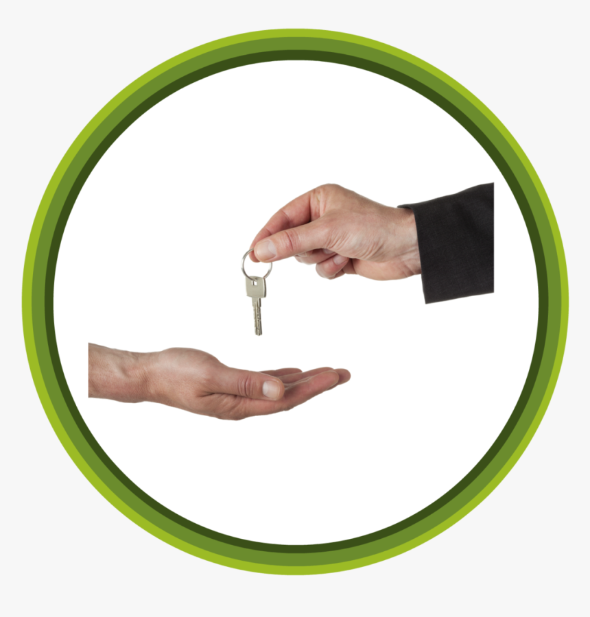 Circles Handing Keys2 - Hand Over The Keys, HD Png Download, Free Download