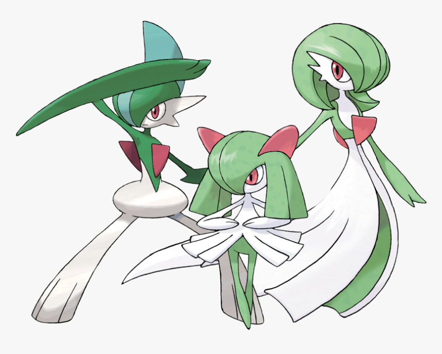 Pokemon Gallade , Png Download - Gallade And Mega Gallade, Transparent Png, Free Download