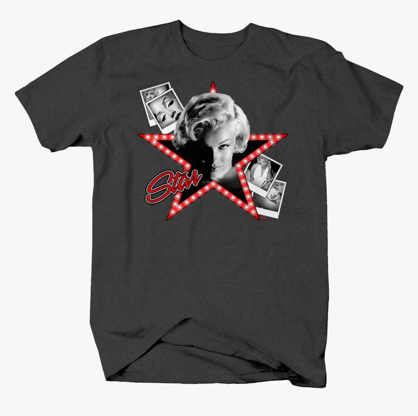 Star Marilyn Monroe Sexy Hot Model Actress Hollywood - T-shirt, HD Png Download, Free Download