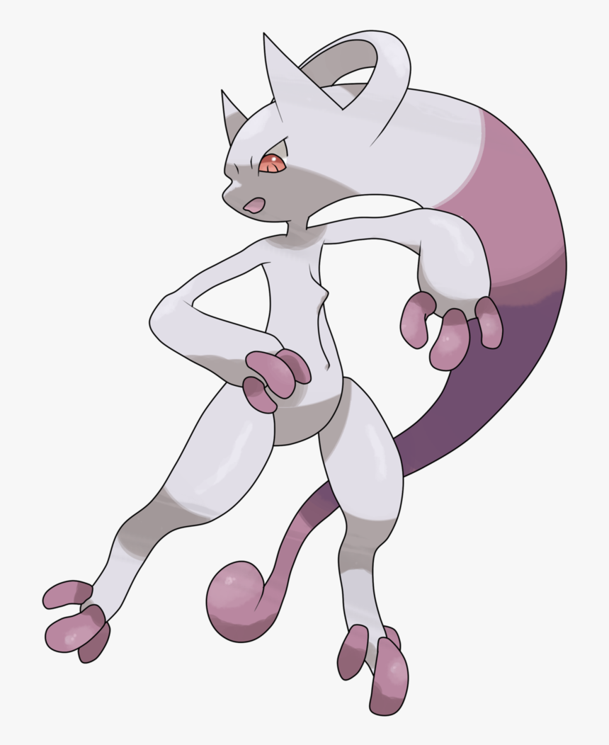 Transparent Mewtwo - Deviantart Mega Mewtwo Y, HD Png Download, Free Download