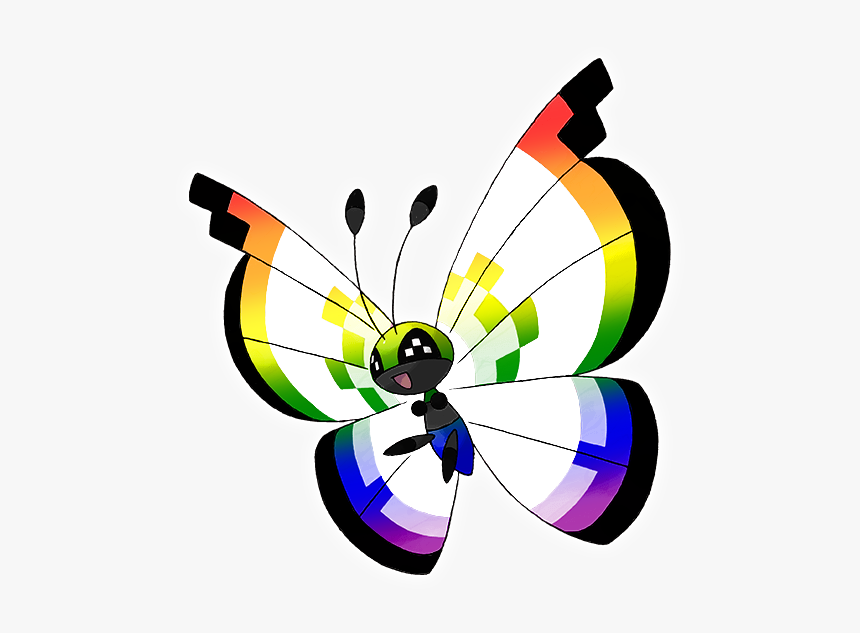 Image - Butterfly Pokemon, HD Png Download, Free Download