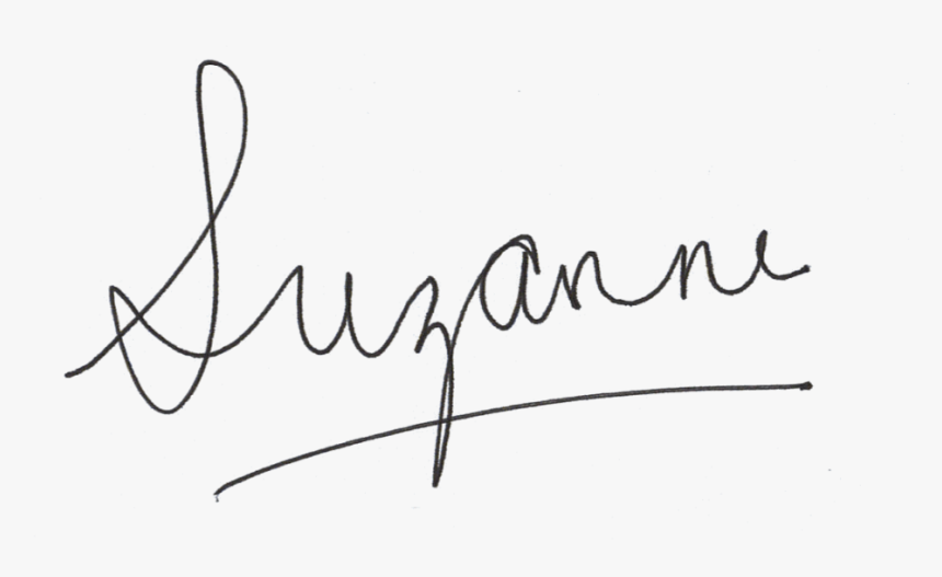 Signature For Suzanne, HD Png Download, Free Download