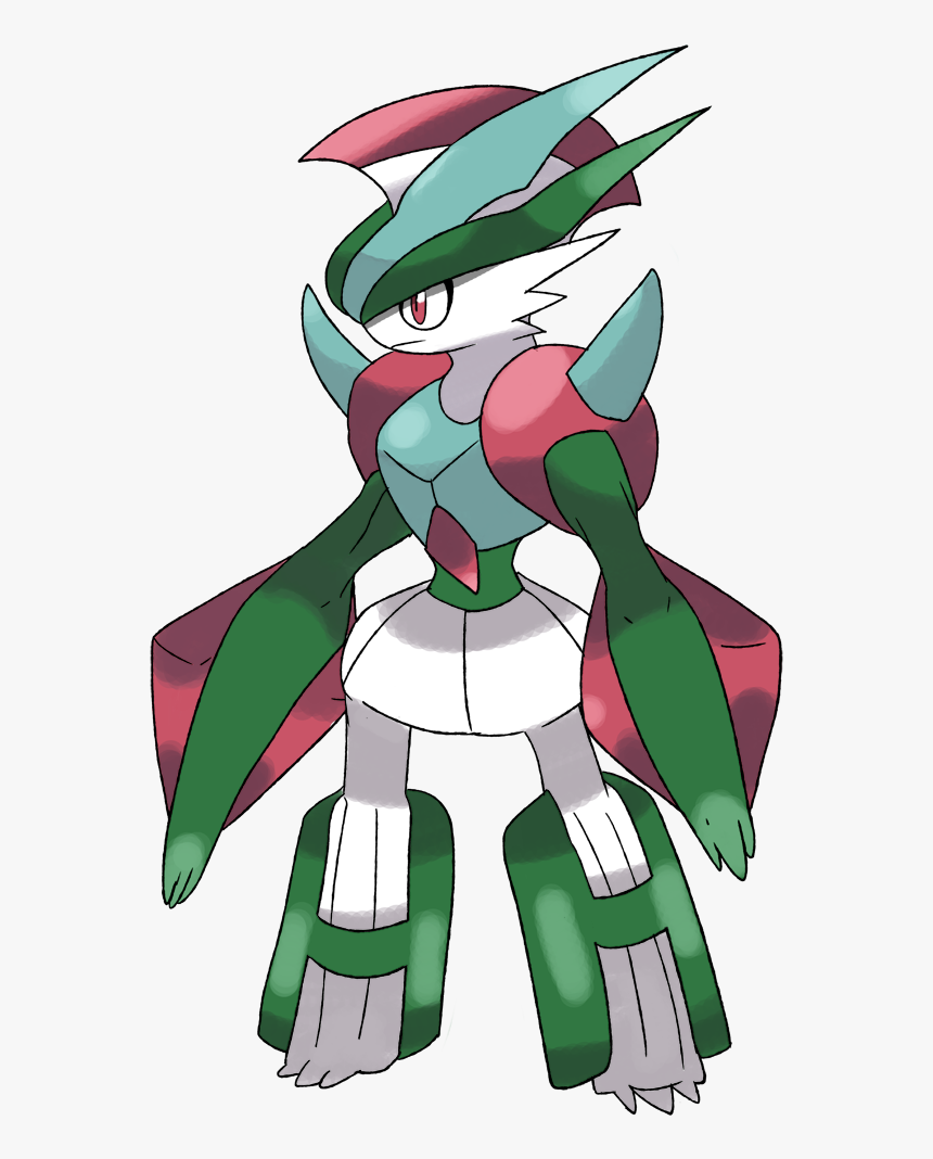 Mega Gallade - Pokemon Fake Mega Gallade, HD Png Download, Free Download