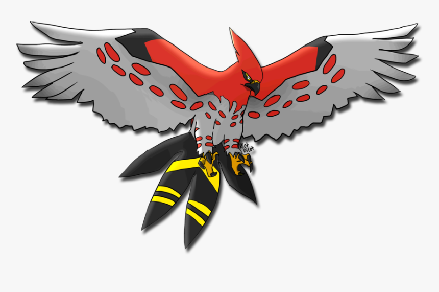 Alternatively, Another Fictional Bird Surprisingly - Pokemon Talonflame, HD Png Download, Free Download