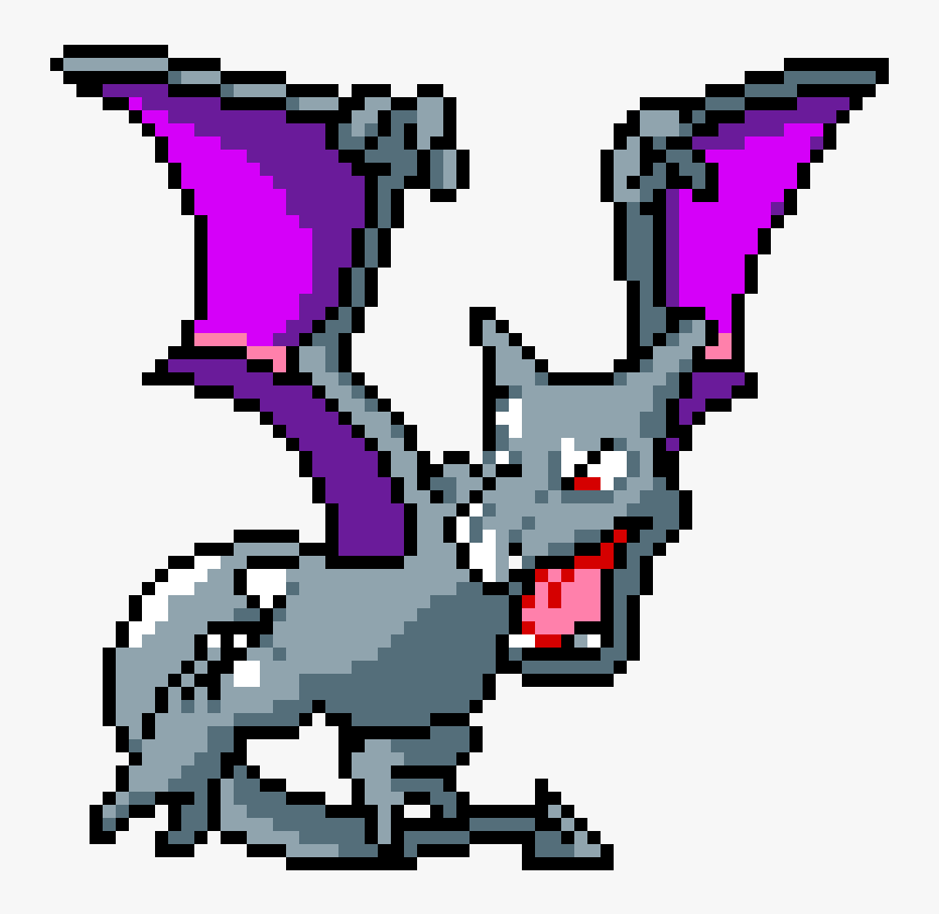 Pixel Art Pokemon Aerodactyl, HD Png Download, Free Download